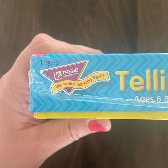 TREND Telling Time BINGO educational fun! NEW NEVER OPENED - Picture 5 of 5